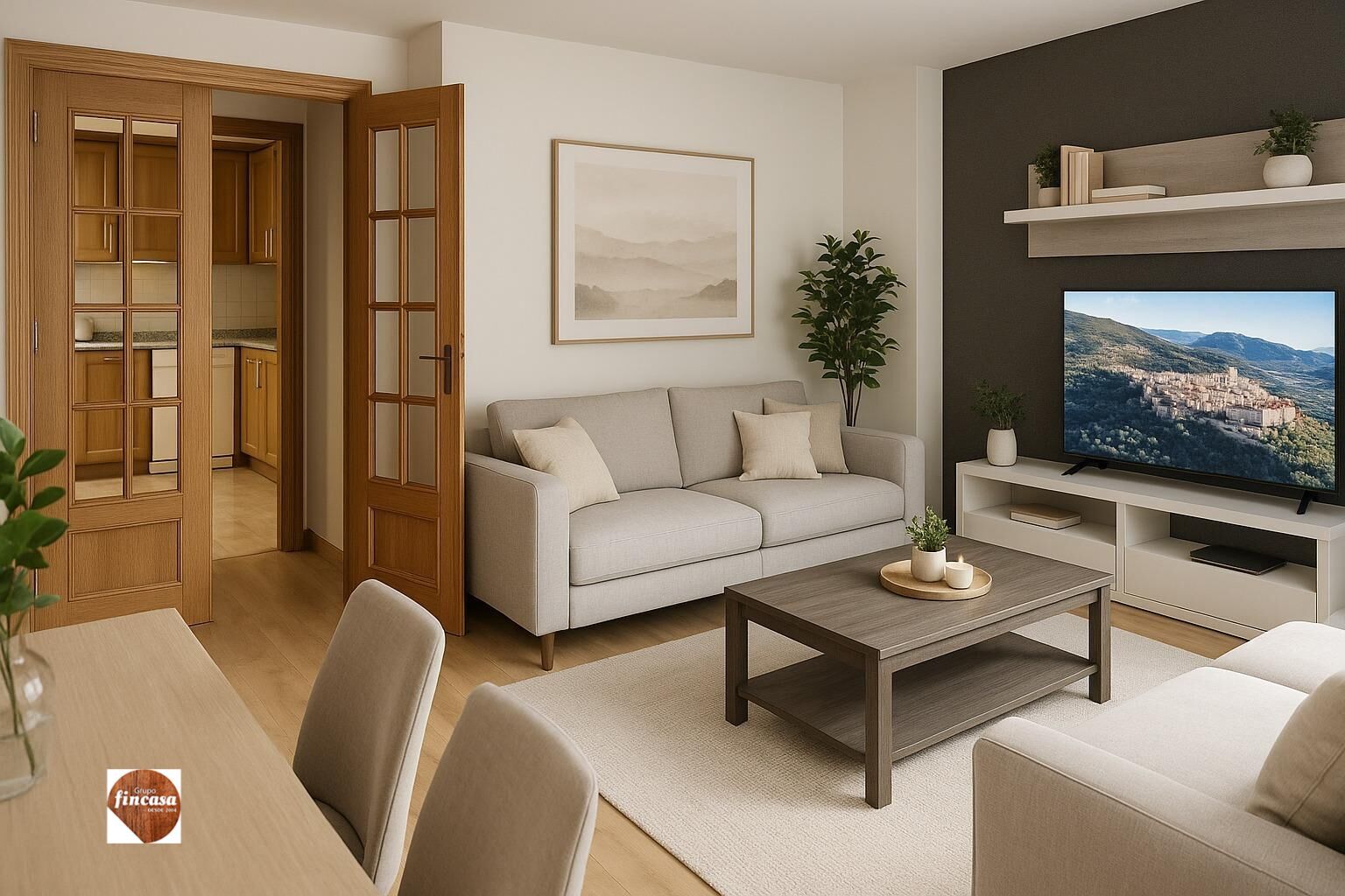 Sala d'estar de Pis en venda en Paiporta amb Parquet i Balcó