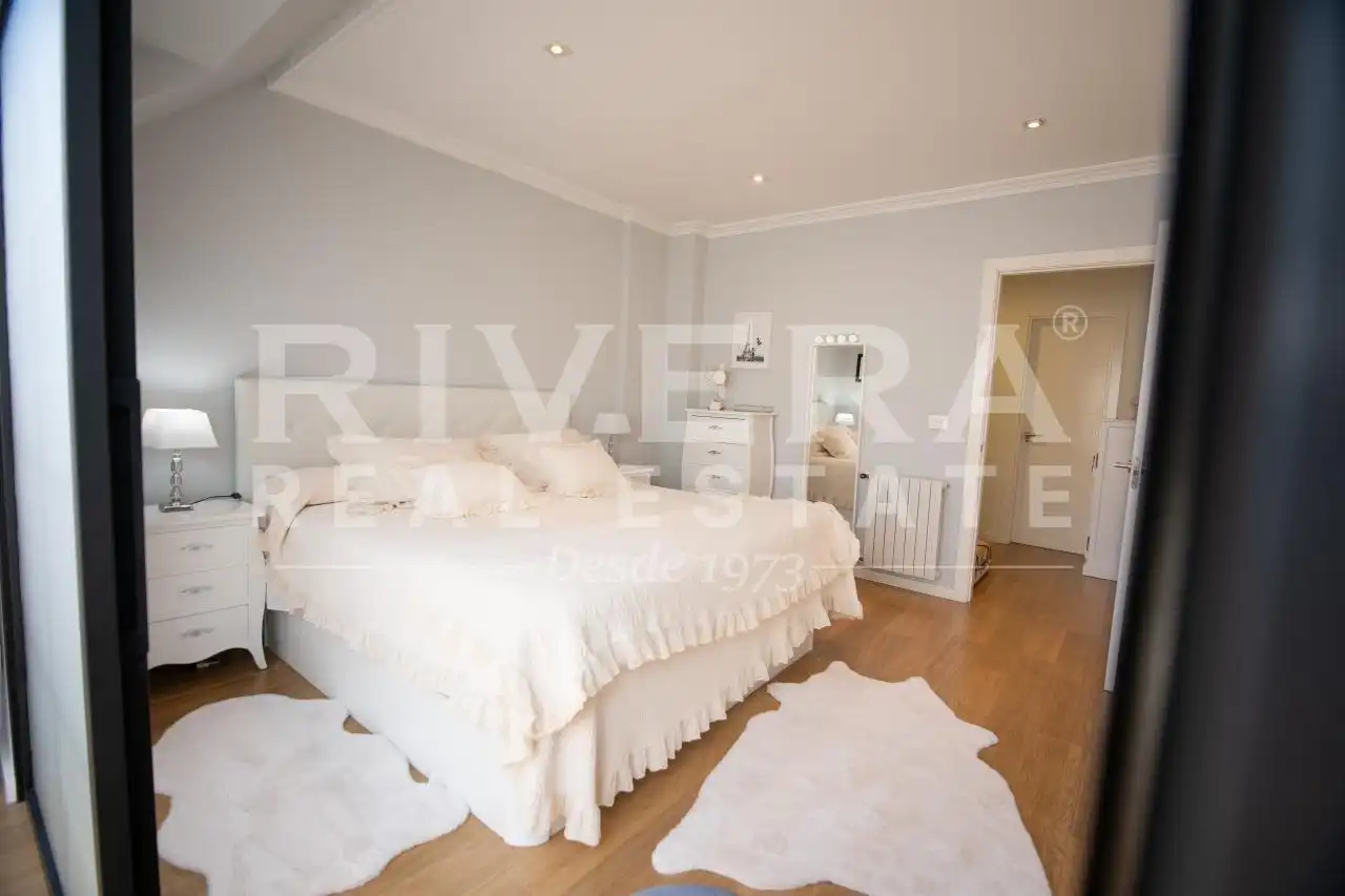 Bedroom of Duplexes for sale in Nigrán  with Heating, Parquet flooring and Storage room