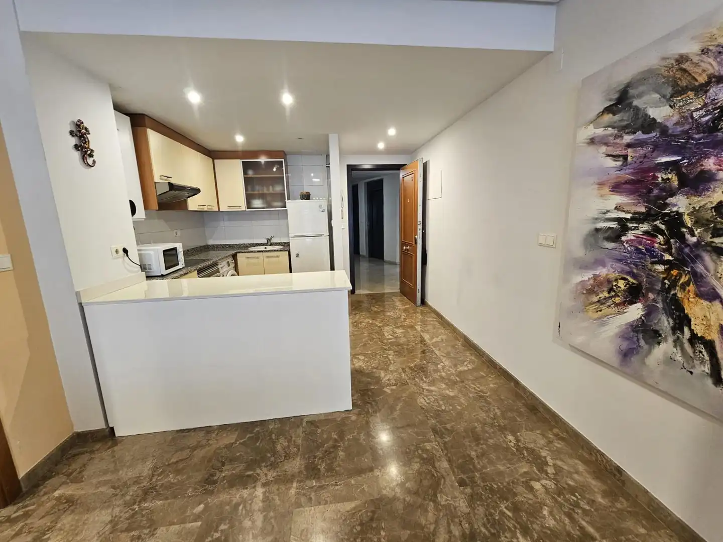 Cuina de Pis en venda en Valencia amb Jardí privat, Parquet i Moblat