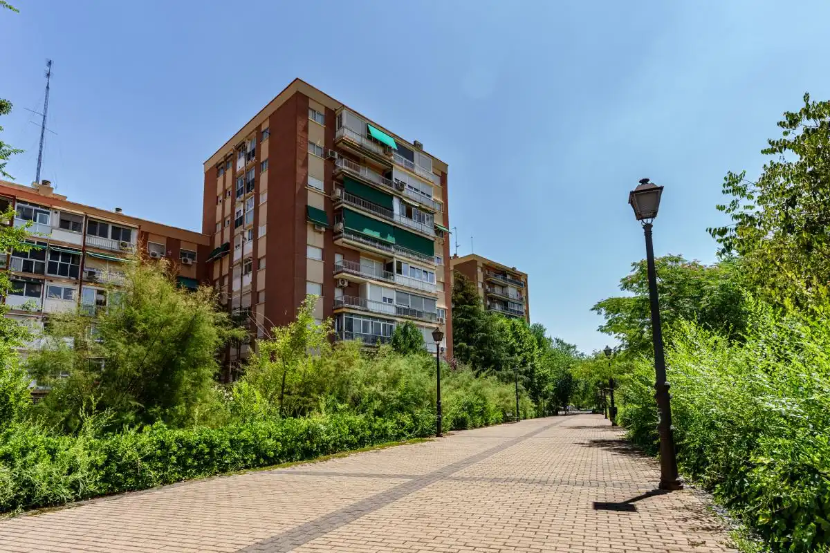 Vista exterior de Piso en venta en Madrid con Aire acondicionado, Calefacción y Terraza
