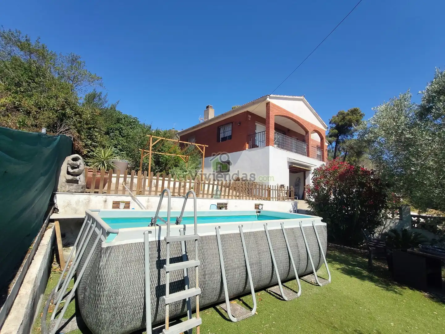 Vista exterior de Casa o xalet en venda en Vallirana amb Aire condicionat, Calefacció i Jardí privat