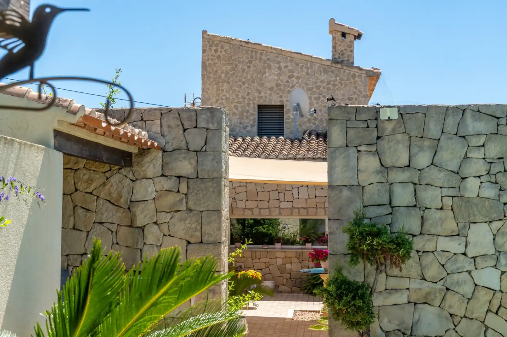 Vista exterior de Finca rústica en venta en Benissa con Aire acondicionado, Calefacción y Jardín privado