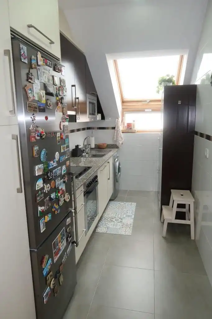 Cocina de Piso en venta en A Coruña Capital  con Calefacción, Terraza y Trastero
