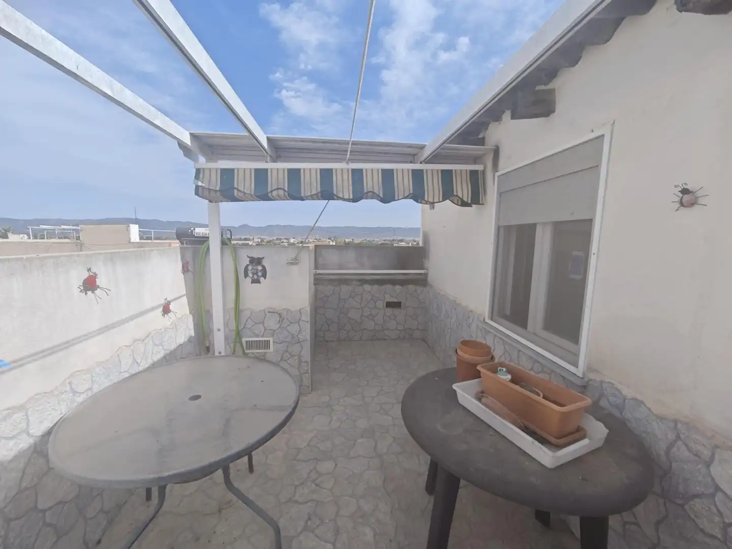 Terrace of Flat for sale in Murcia  with Air Conditioner, Heating and Private garden