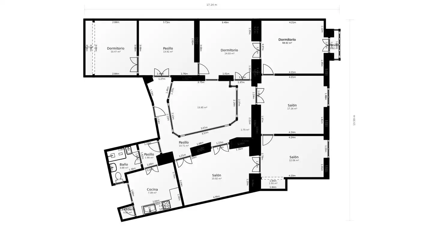 Piso en venta en Cádiz con Trastero y Balcón