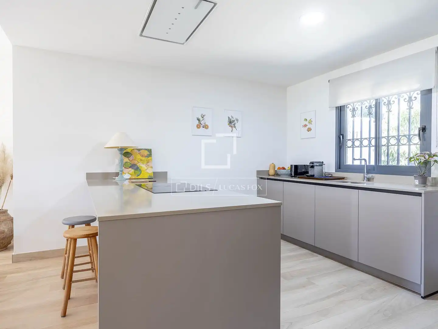 Cocina de Casa o chalet en venta en Godella con Aire acondicionado, Jardín privado y Terraza