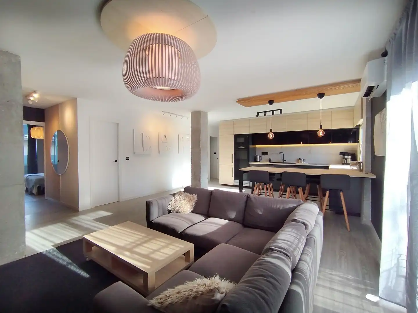 Sala d'estar de Apartament en venda en Mijas amb Aire condicionat i Terrassa