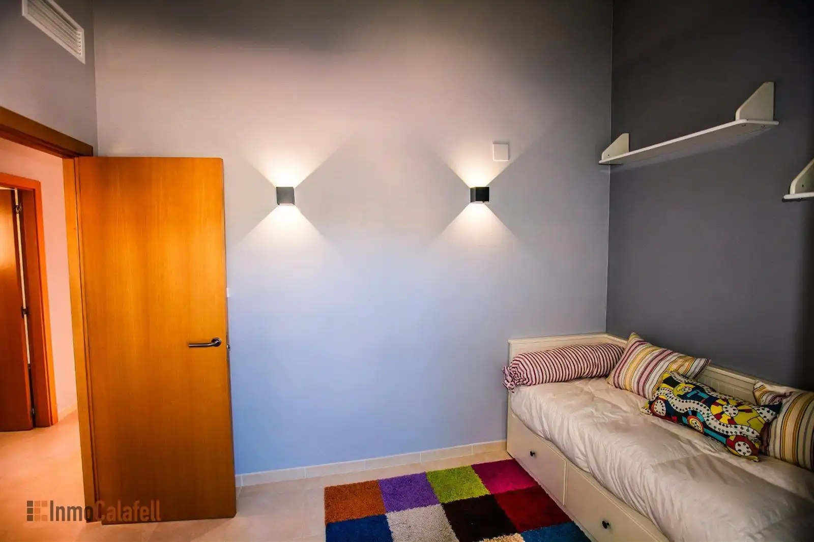 Schlafzimmer von Haus oder Chalet zur Miete in Calafell mit Klimaanlage, Heizung und Terrasse