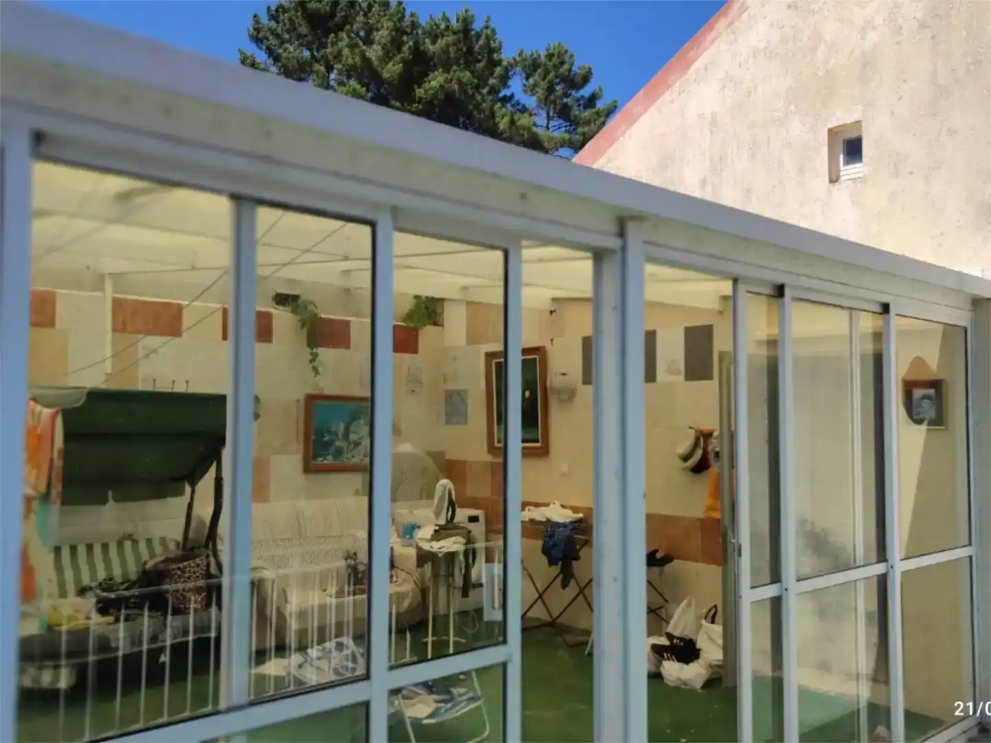 Vista exterior de Casa o chalet en venta en Ponteceso con Balcón