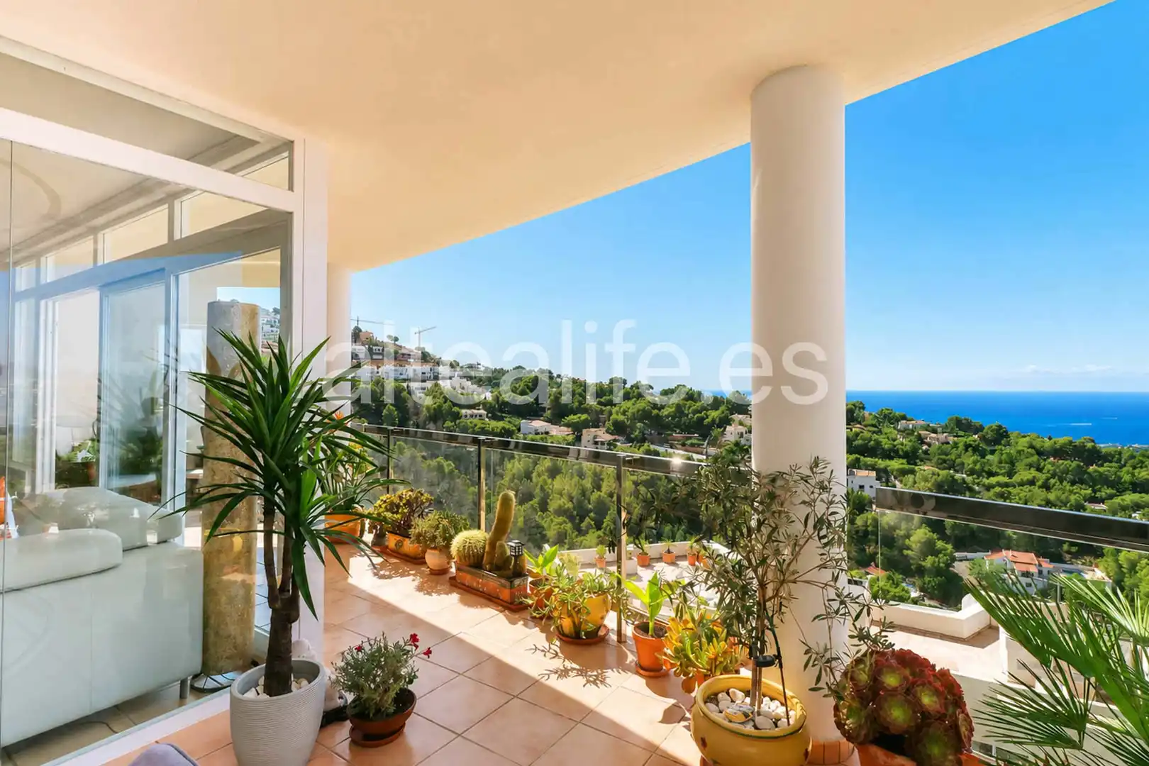 Vista exterior de Apartament en venda en Altea amb Aire condicionat, Terrassa i Forn