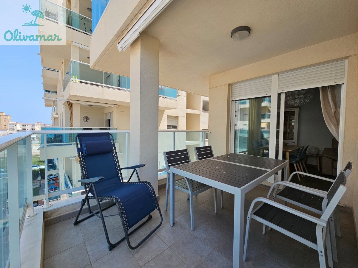 Terrassa de Apartament en venda en Piles amb Terrassa, Moblat i Piscina comunitària