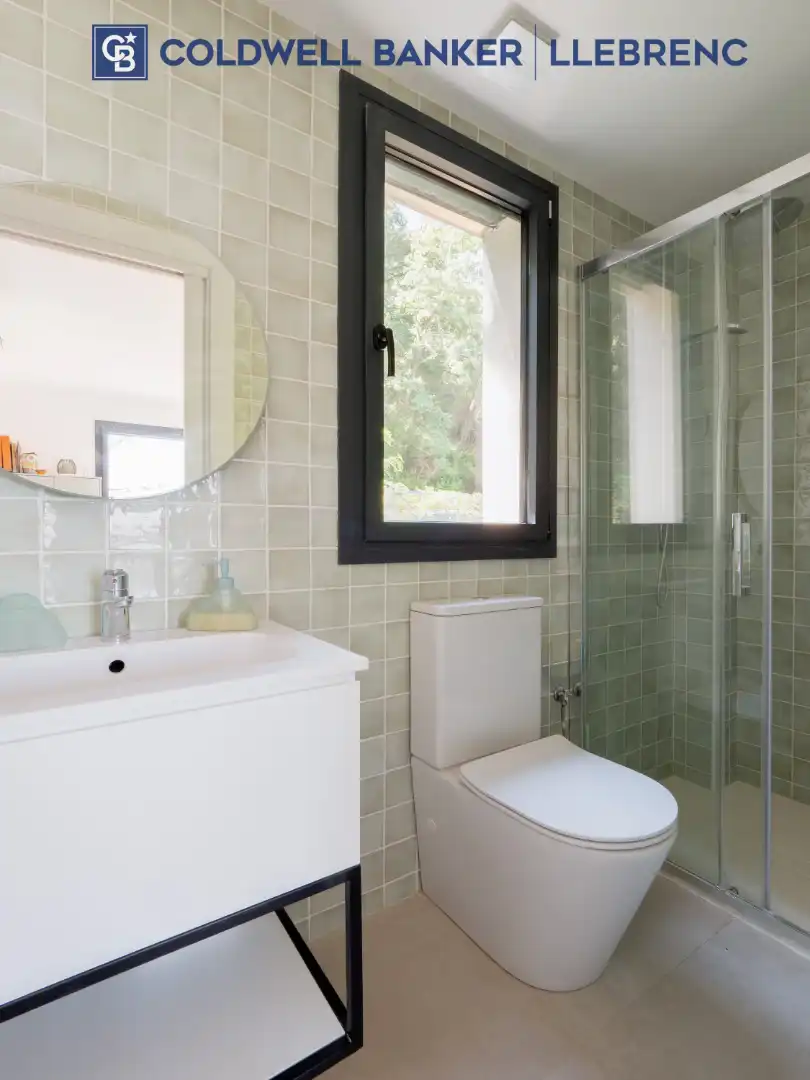 Baño de Casa o chalet en venta en Barcelona con Aire acondicionado, Calefacción y Jardín privado