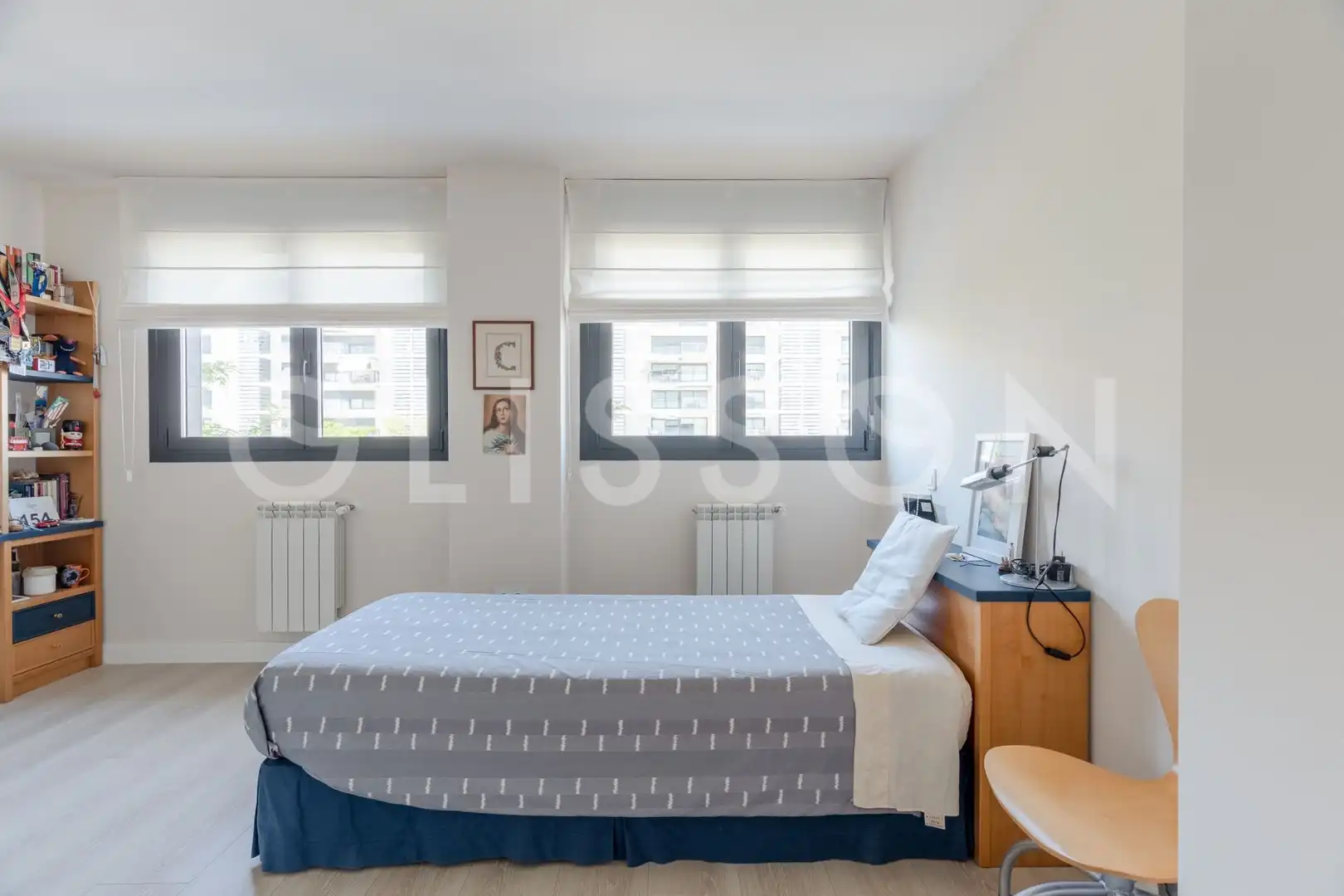 Bedroom of Flat for sale in Madrid  with Air Conditioner, Heating and Terrace