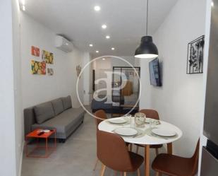 Sala d'estar de Loft de lloguer en  Valencia Capital amb Aire condicionat, Calefacció i Moblat