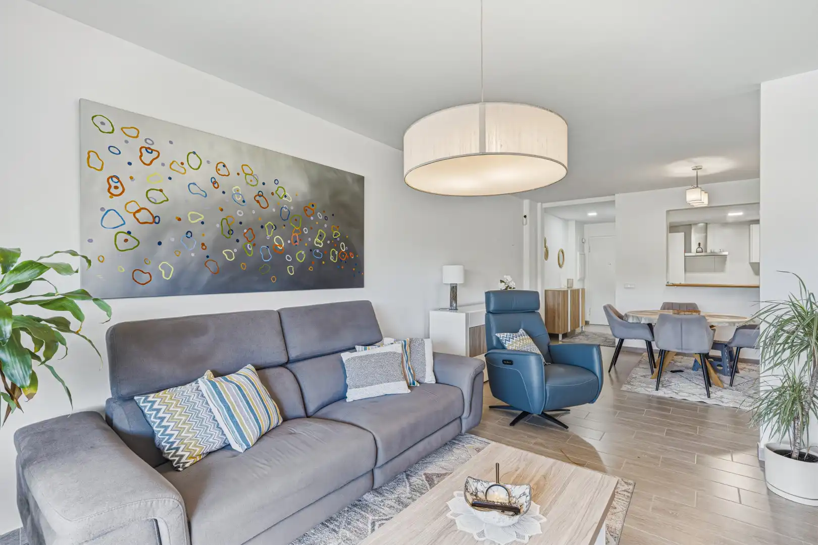 Living room of Ground floor for sale in Mijas  with Air Conditioner, Private garden and Terrace