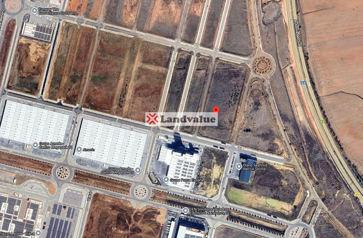 Industrial land for sale in Dos Hermanas