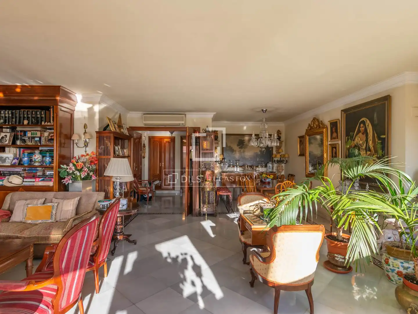 Sala de estar de Piso en venta en Málaga con Aire acondicionado, Parquet y Terraza