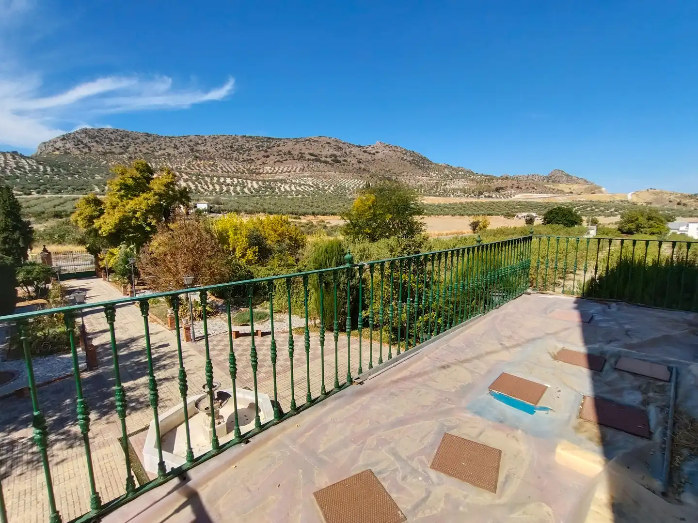 Terrace of Country homes for sale in Priego de Córdoba  with Private garden, Terrace and Swimming Pool