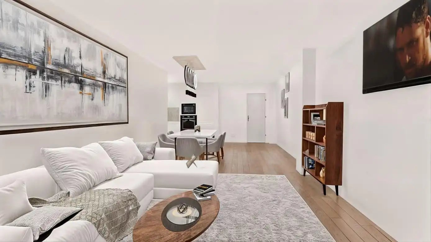 Wohnzimmer von Erdgeschoss zum Verkauf in Son Servera mit Heizung, Privatgarten und Terrasse
