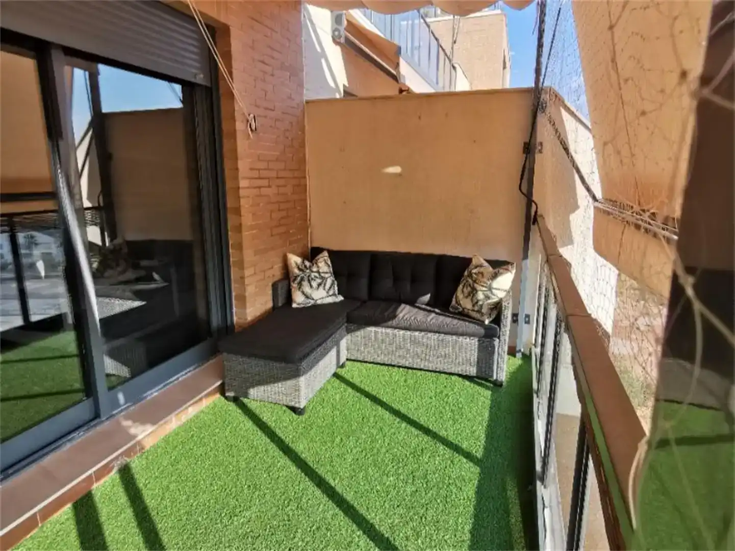 Terrasse von Dachboden zum Verkauf in Alzira mit Klimaanlage