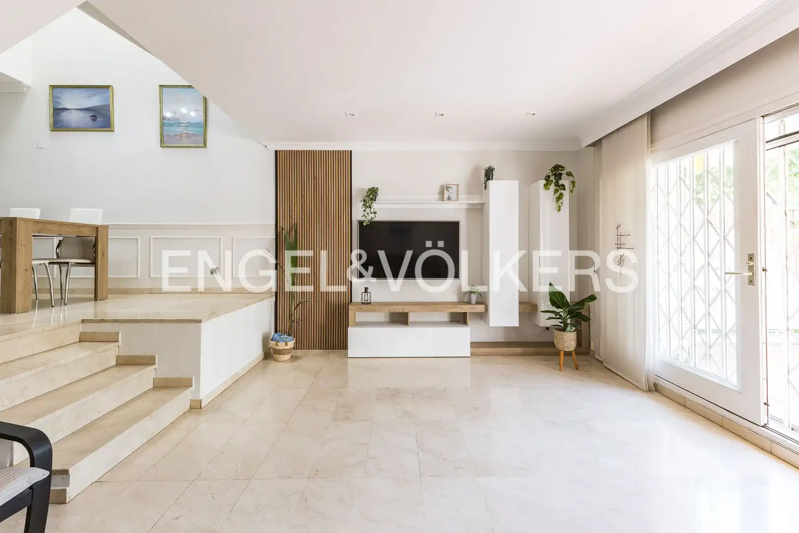 Living room of Houses for rent in Castelldefels  with Air Conditioner, Heating and Private garden