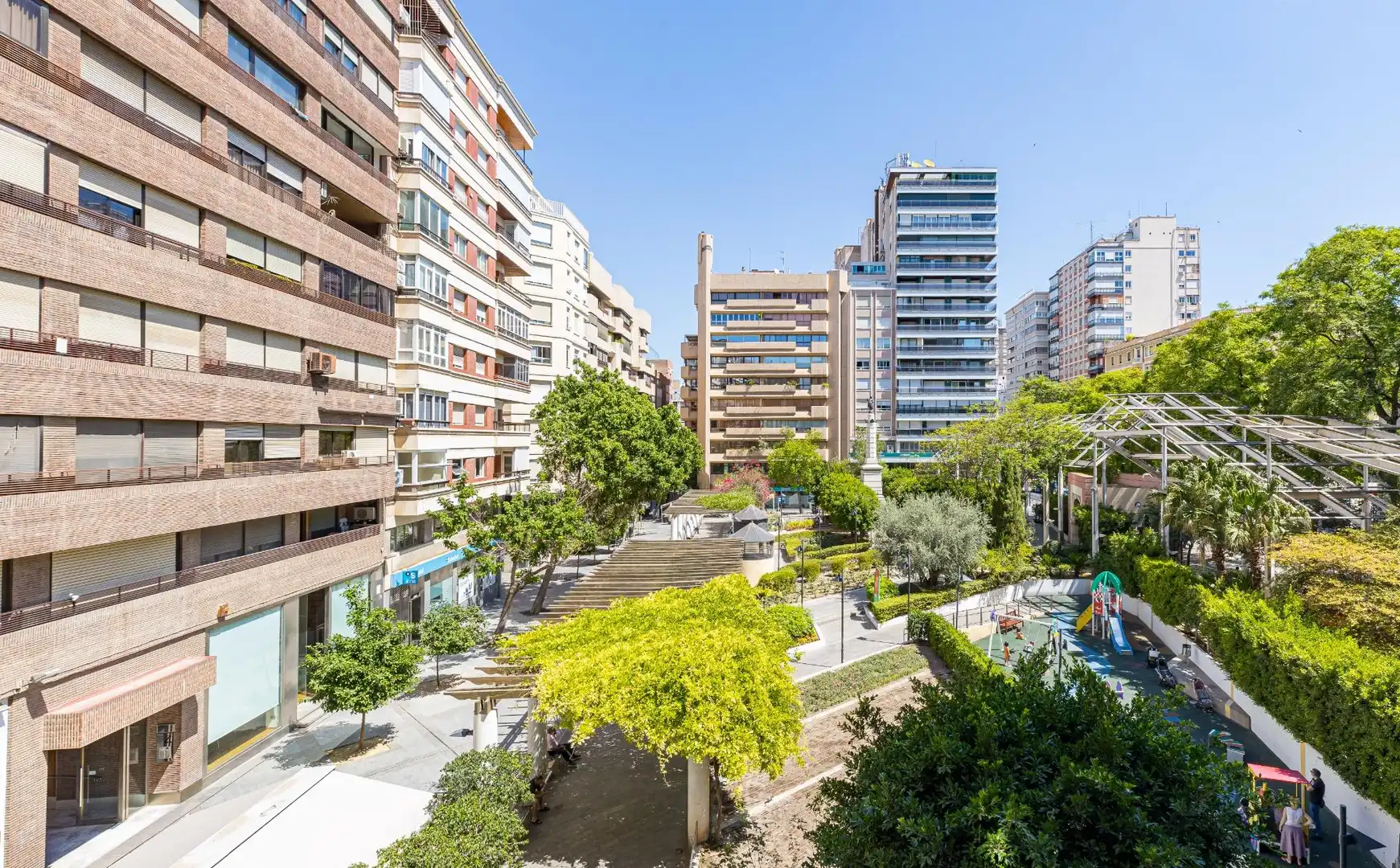 Vista exterior de Piso en venta en Murcia