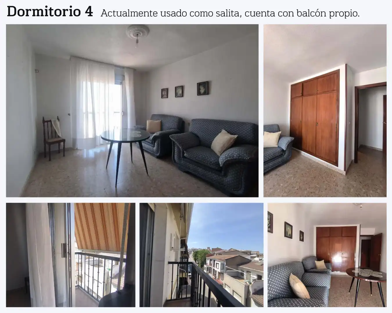 Außenansicht von Wohnung zum Verkauf in Mengíbar mit Klimaanlage, Terrasse und Möbliert
