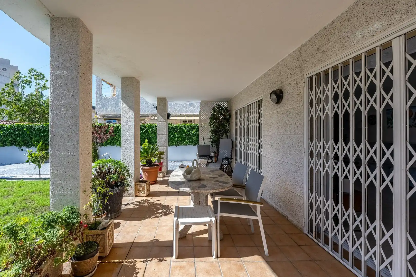 Terraza de Casa o chalet en venta en Cunit con Aire acondicionado, Calefacción y Jardín privado