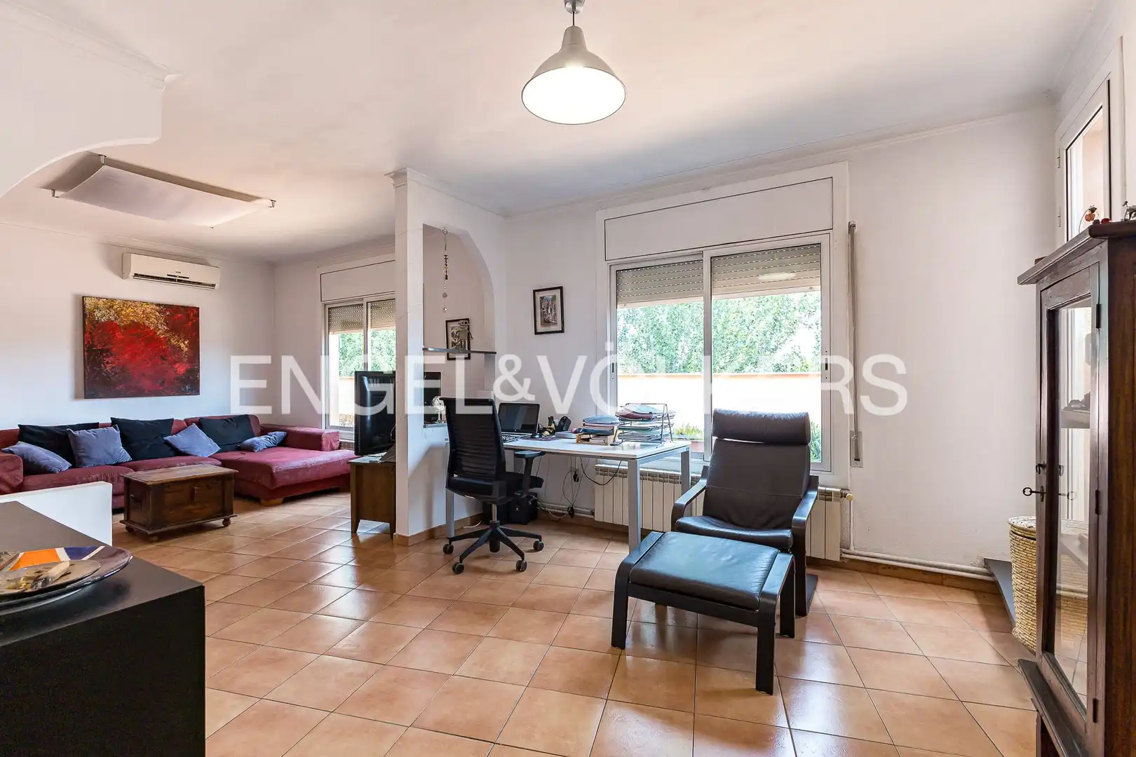 Sala de estar de Ático en venta en Martorell con Aire acondicionado, Calefacción y Terraza