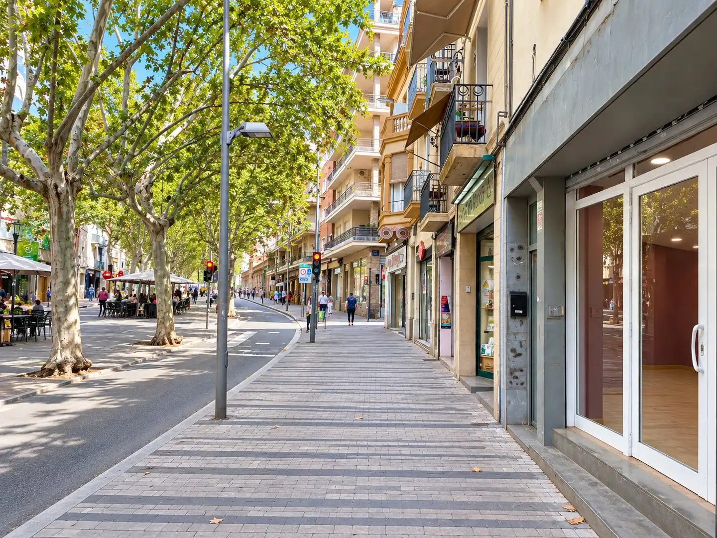 Vista exterior de Local de lloguer en Centre