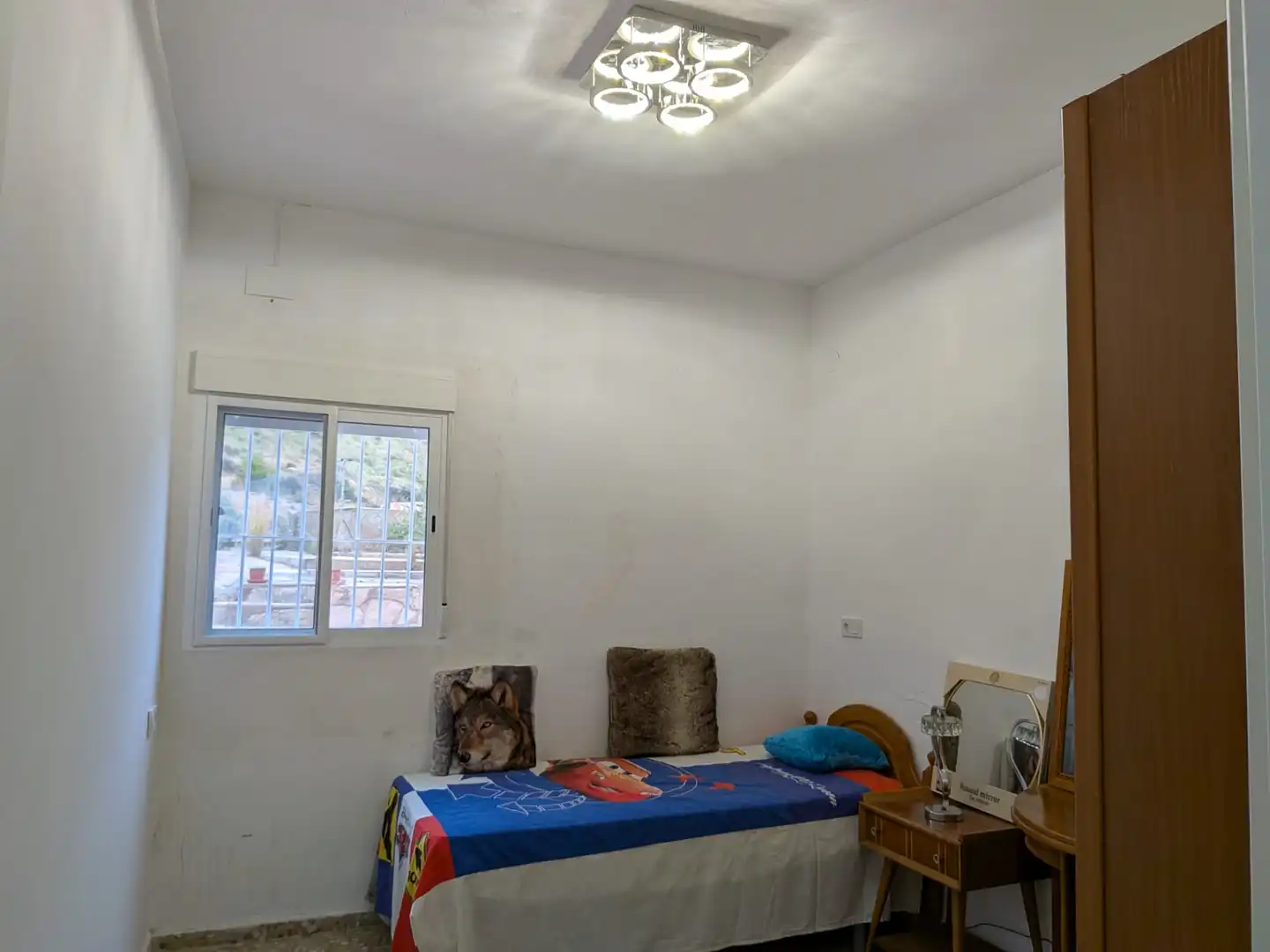 Schlafzimmer von Wohnung zur Miete in San Vicente del Raspeig / Sant Vicent del Raspeig mit Privatgarten, Terrasse und Möbliert