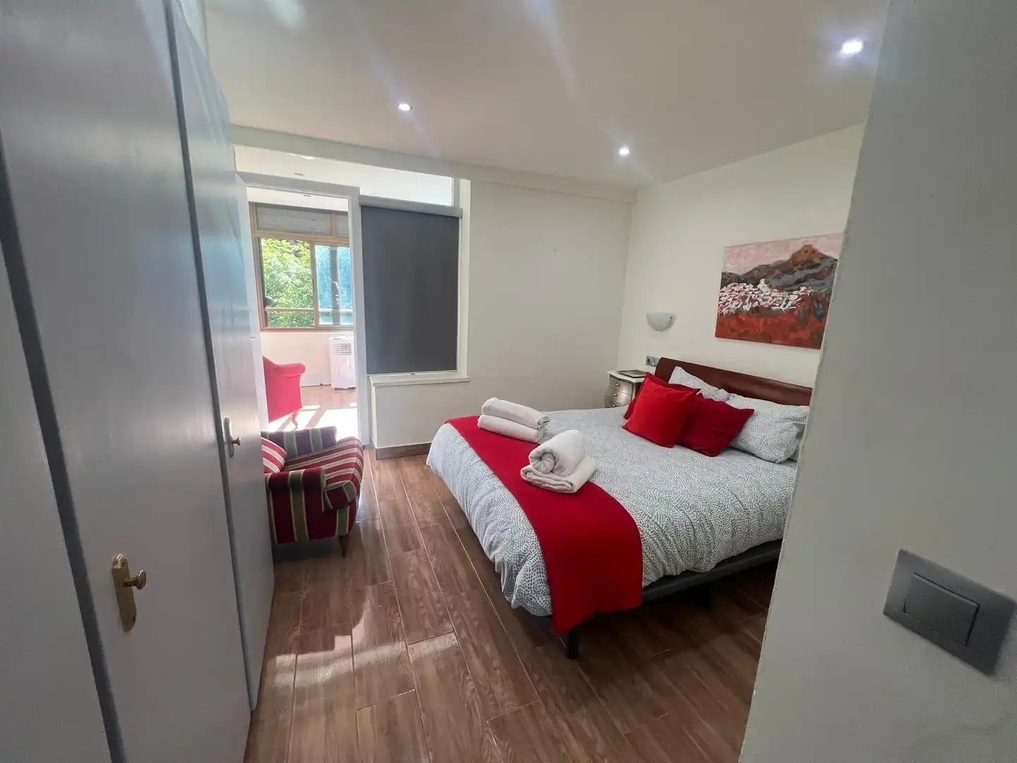 Schlafzimmer von Wohnung zum Verkauf in Torremolinos mit Klimaanlage und Gemeinschaftspool