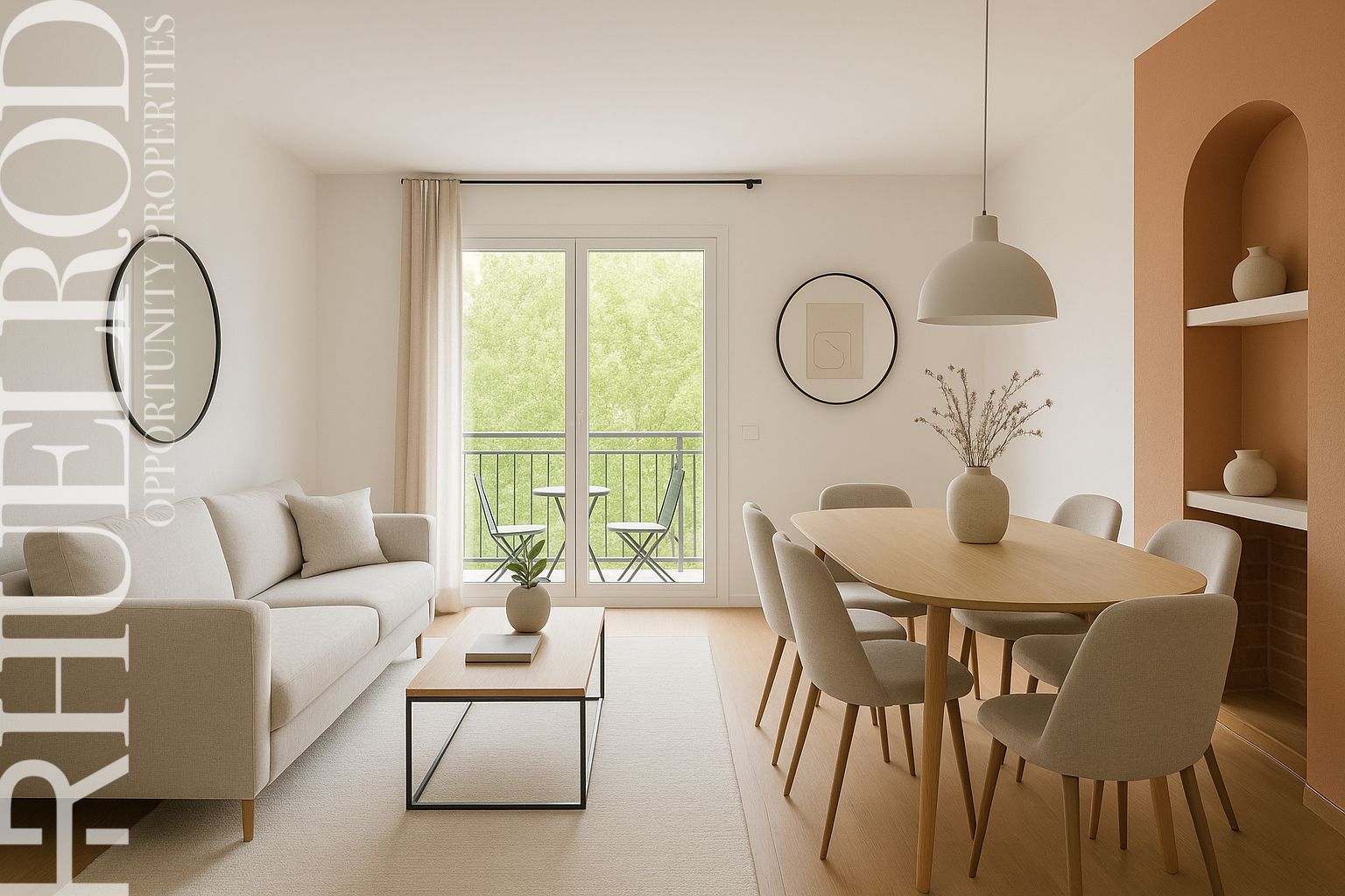 Living room of Flat for sale in  Barcelona Capital  with Air Conditioner, Heating and Oven