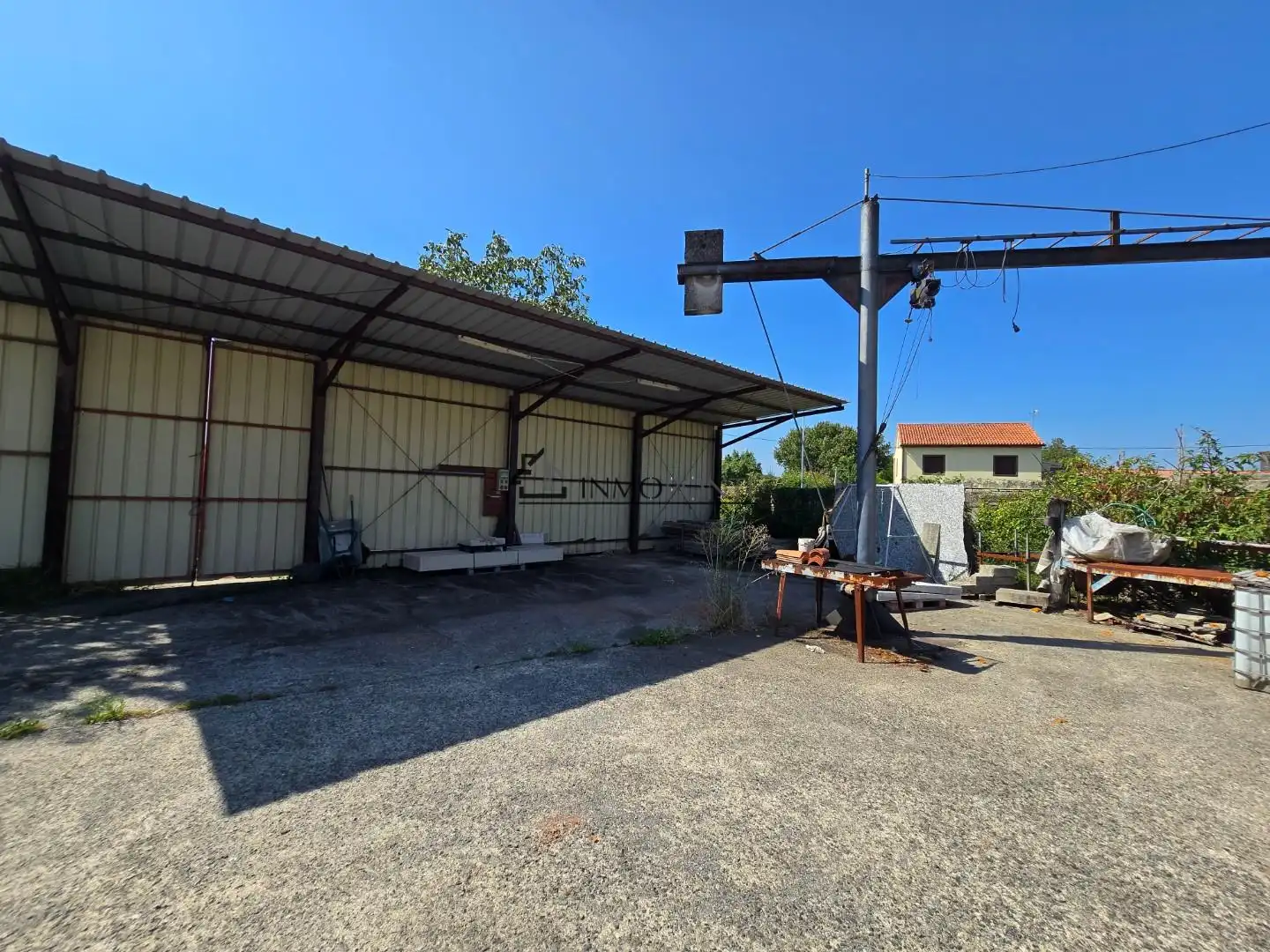 Vista exterior de Casa o xalet en venda en Valga amb Calefacció, Jardí privat i Terrassa