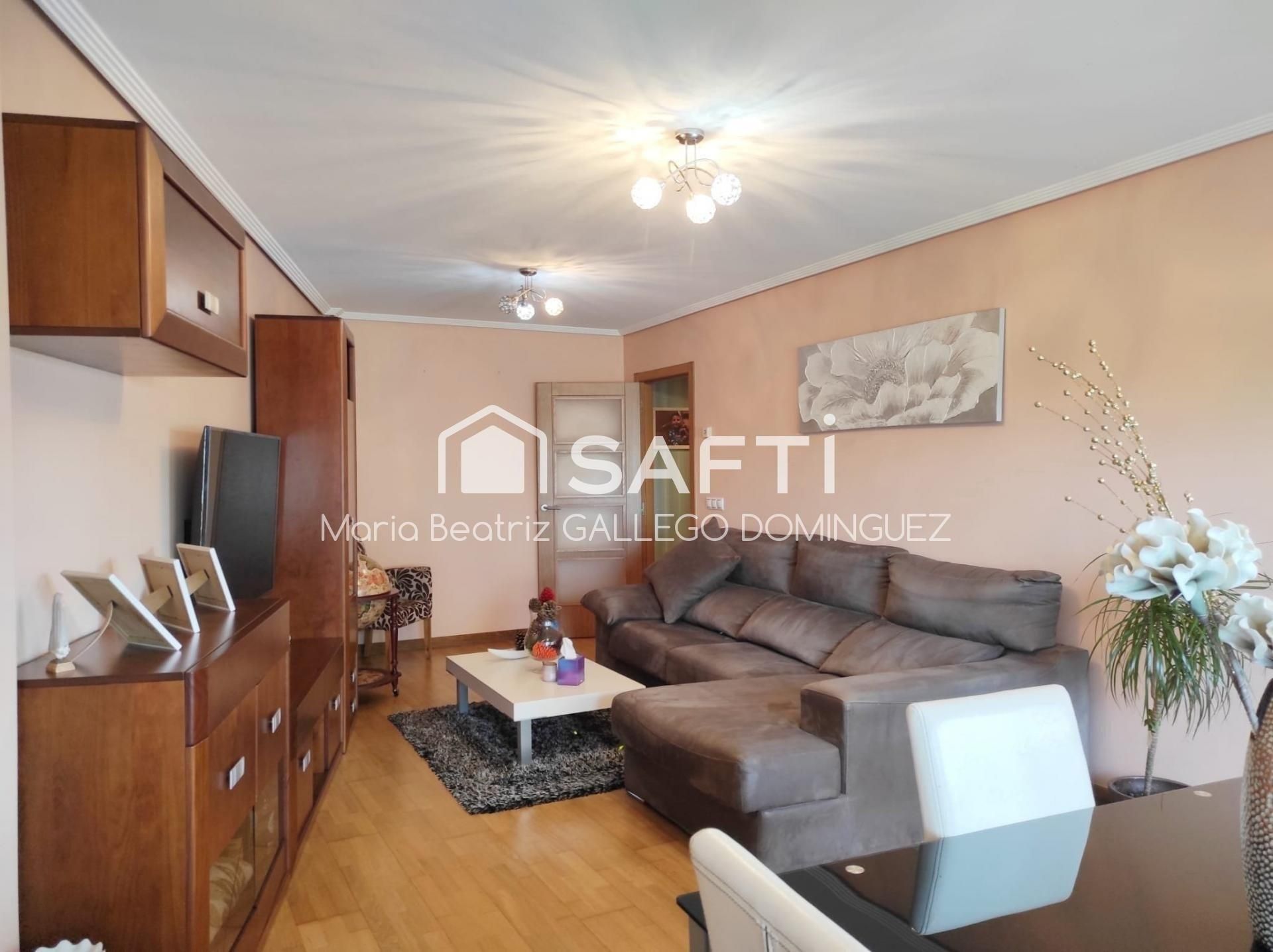 Living room of Flat for sale in Cangas   with Heating and Terrace