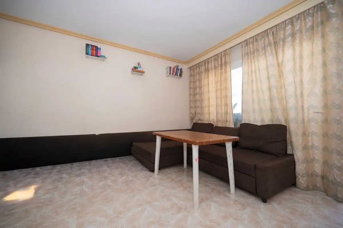 Sala de estar de Piso en venta en Sant Josep de sa Talaia con Aire acondicionado, Calefacción y Jardín privado