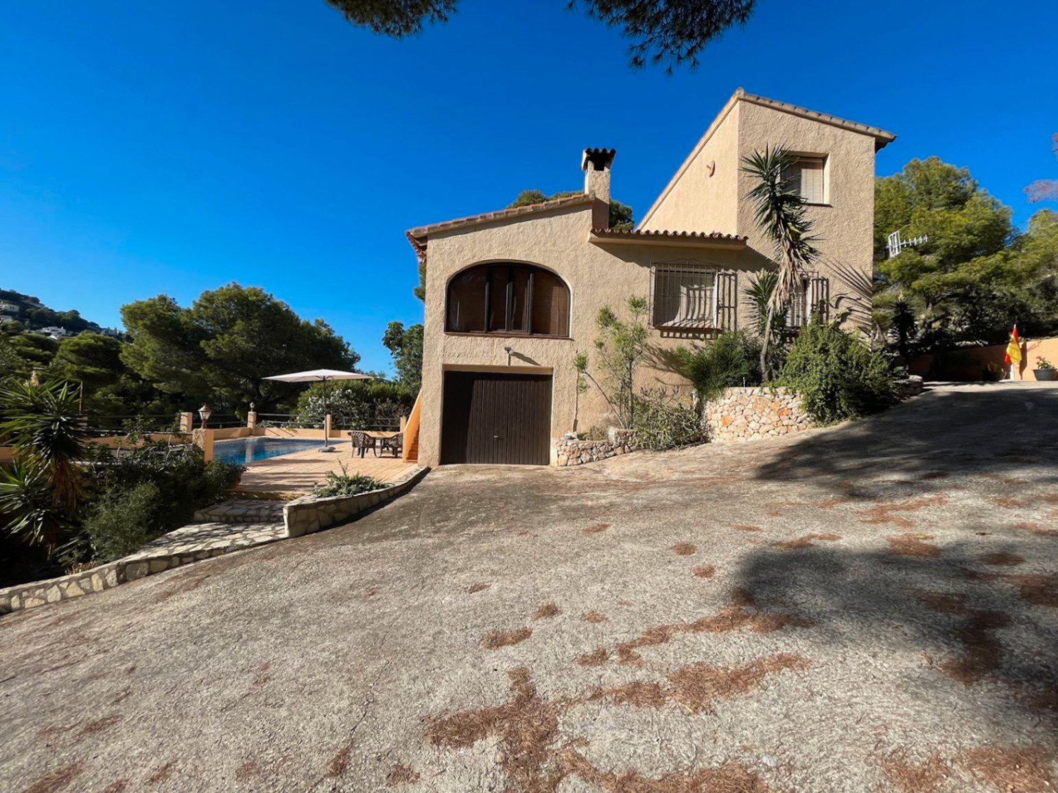 Vista exterior de Casa o chalet en venta en Moraira