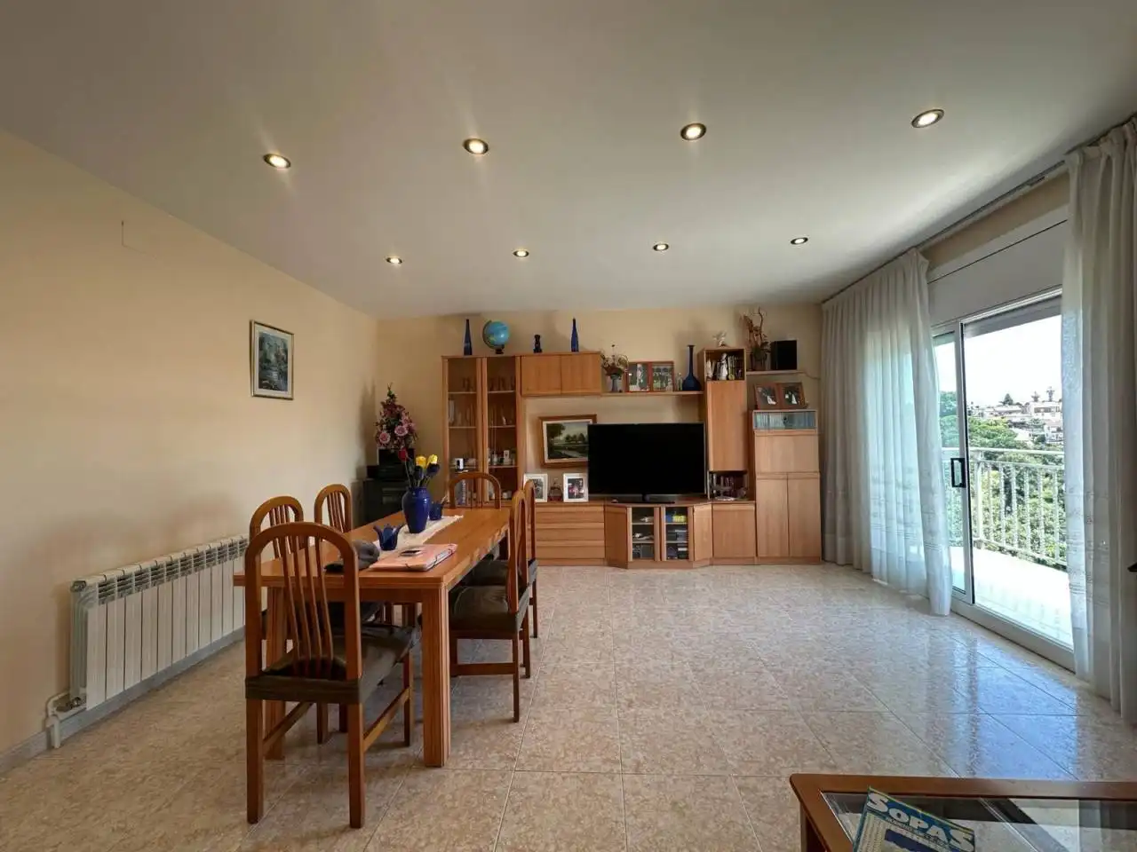 Wohnzimmer von Haus oder Chalet zum Verkauf in Lliçà d'Amunt mit Heizung und Privatgarten