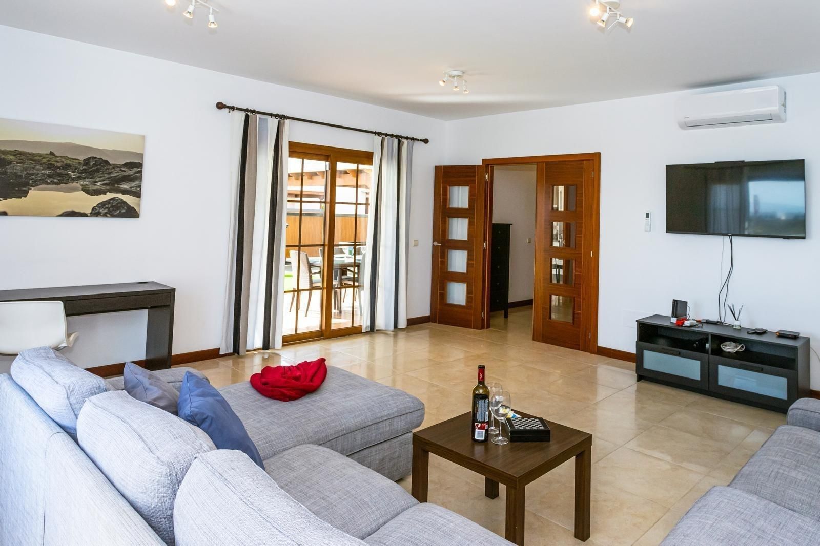 Sala de estar de Casa o chalet en venta en Teguise con Aire acondicionado, Jardín privado y Terraza