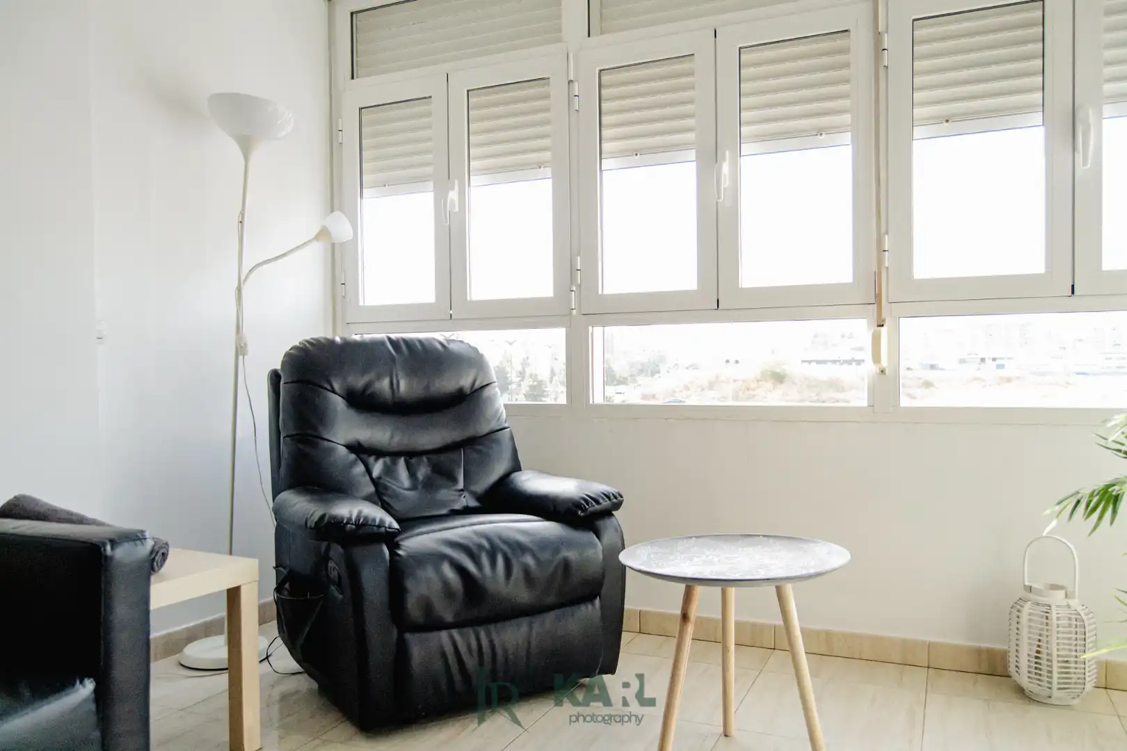 Sala de estar de Piso de alquiler en Málaga con Aire acondicionado y Amueblado