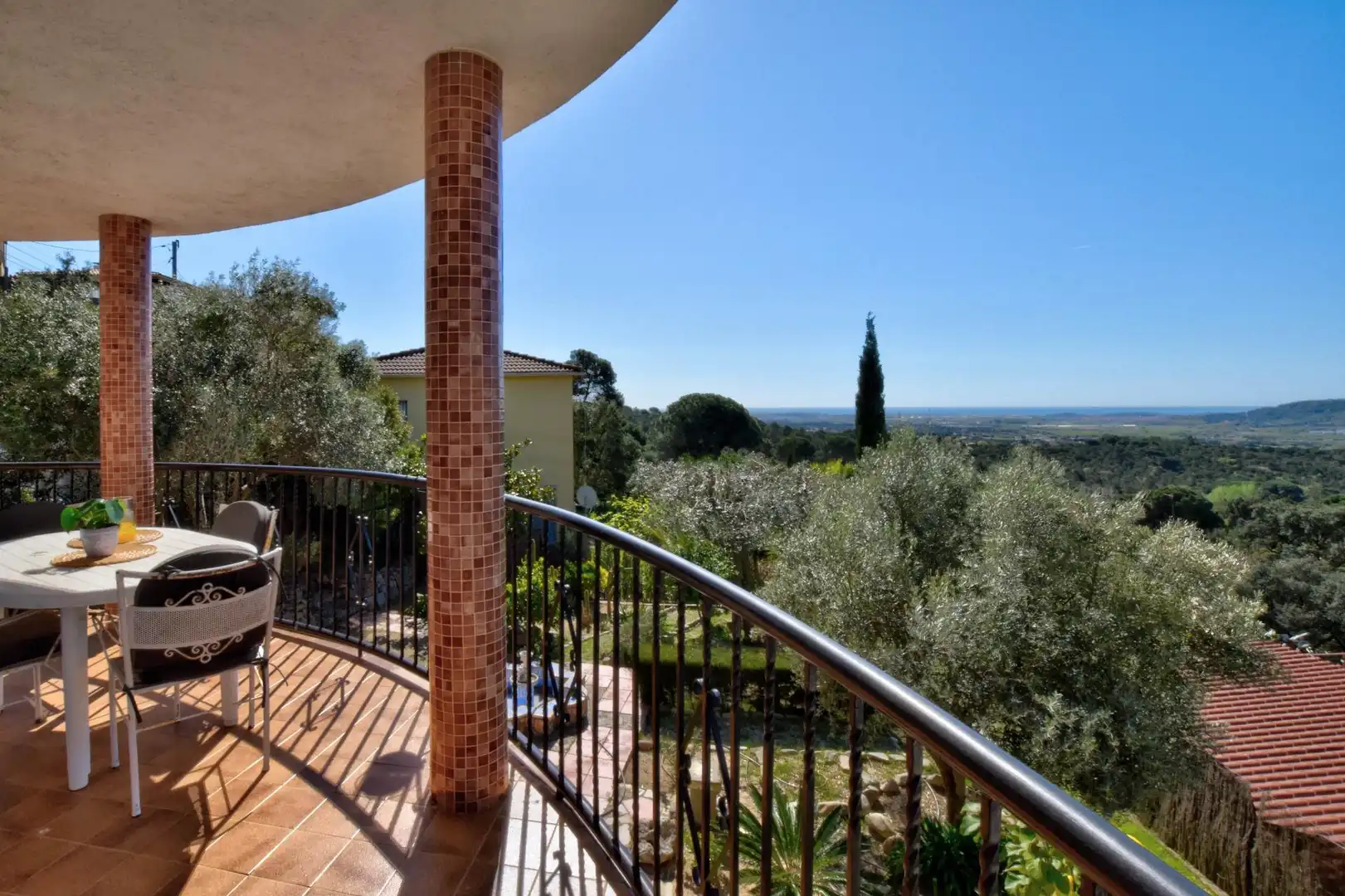 Terrassa de Casa o xalet en venda en Tordera amb Calefacció, Jardí privat i Terrassa