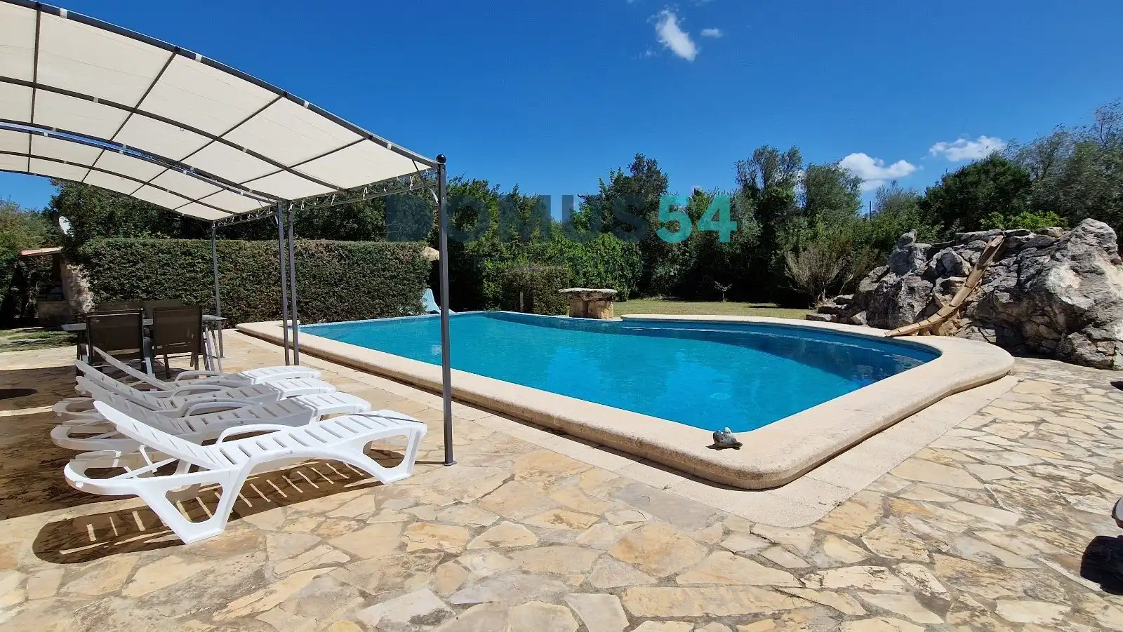 Swimming pool of Country homes for sale in Pollença  with Air Conditioner, Heating and Swimming Pool