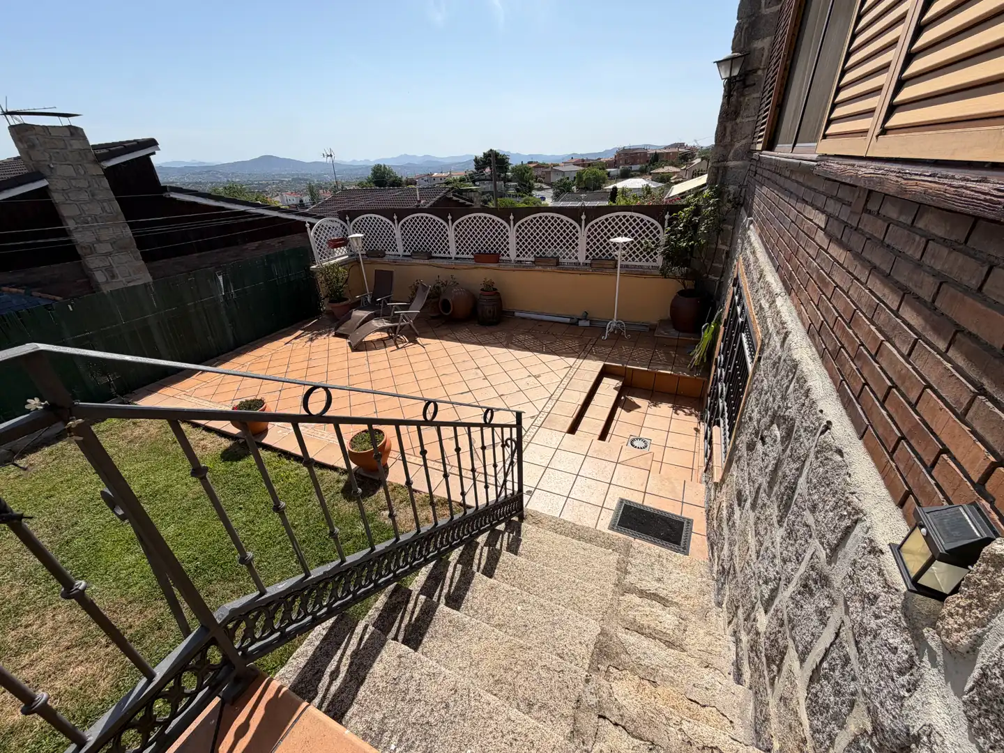 Terraza de Casa o chalet en venta en El Tiemblo  con Aire acondicionado, Calefacción y Jardín privado
