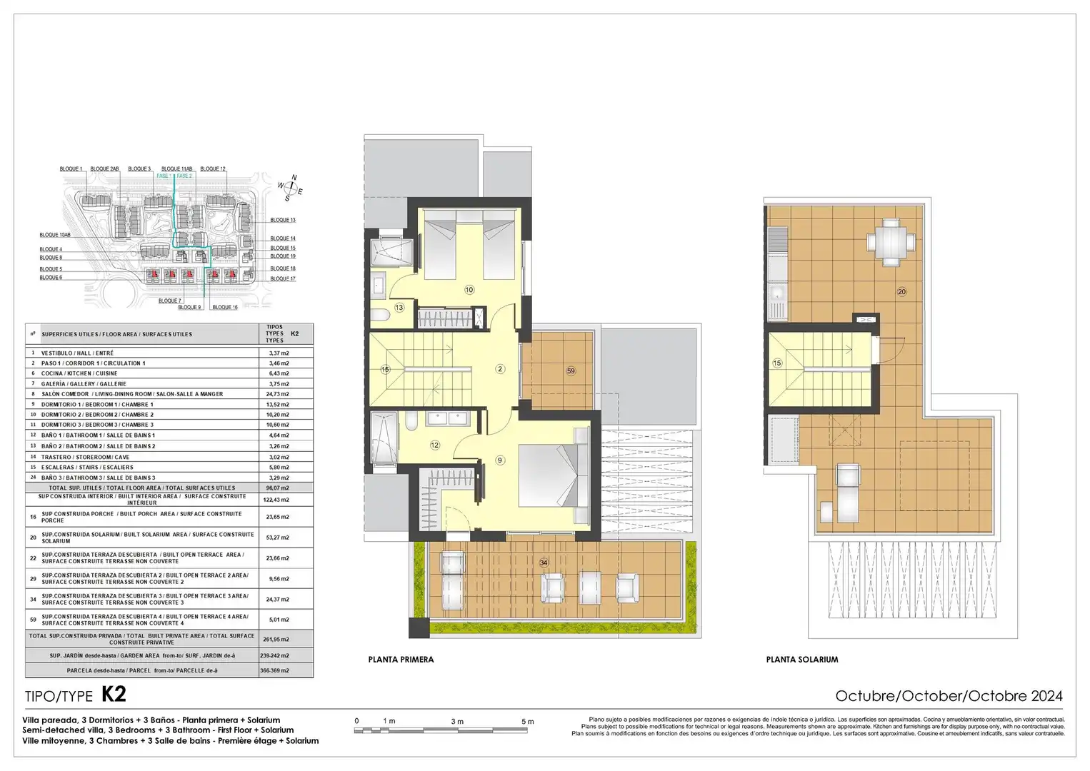 Casa pareada con piscina en venta en Zona Carrefour - Urbanizaciones, imagen 2
