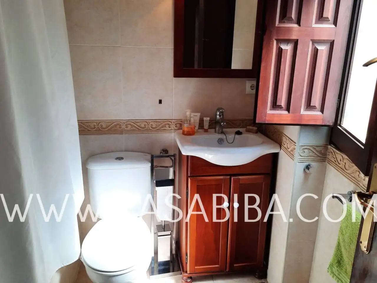 Bany de Loft de lloguer en Valencia amb Aire condicionat, Calefacció i Parquet