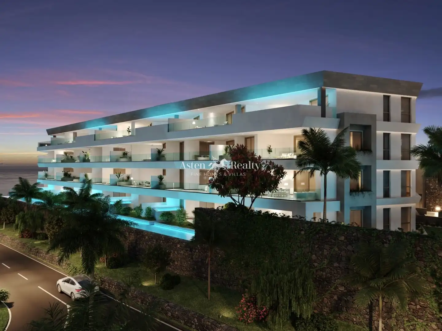 Vista exterior de Residencial en venta en Guía de Isora