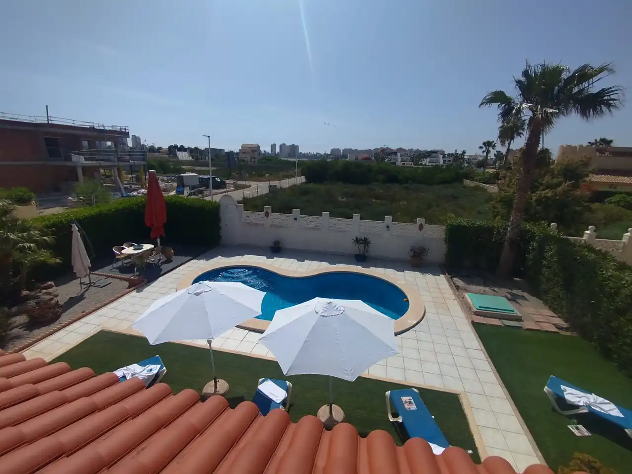 Piscina de Casa o chalet en venta en La Manga del Mar Menor con Aire acondicionado, Calefacción y Jardín privado