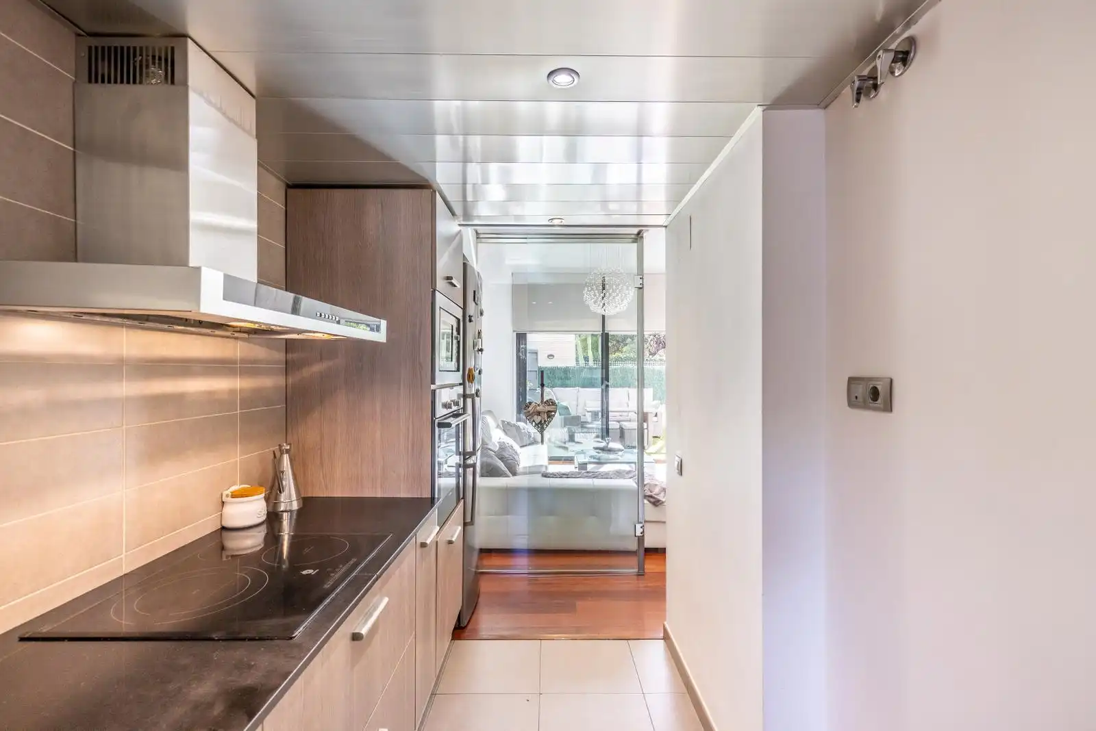 Cocina de Casa adosada en venta en Cambrils con Aire acondicionado, Calefacción y Jardín privado