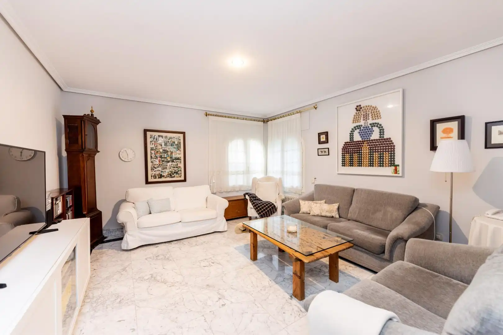 Sala de estar de Casa o chalet en venta en Torrelodones con Calefacción, Jardín privado y Terraza