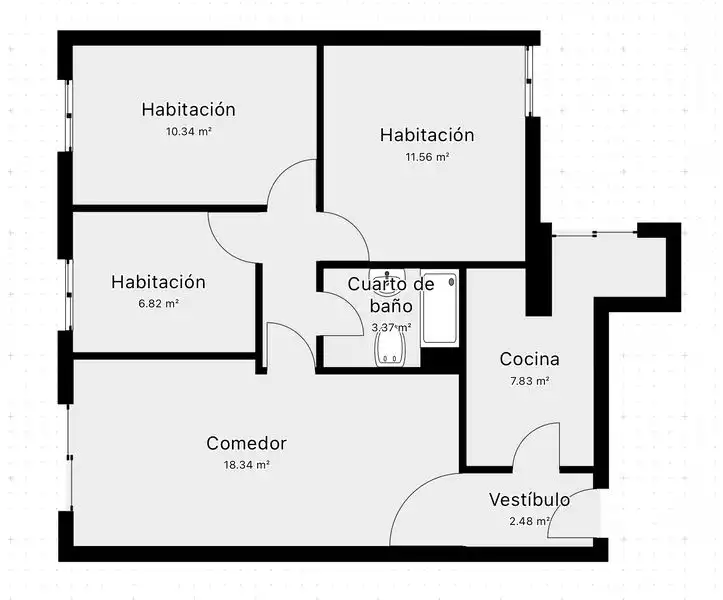 Apartments for sale in Postas, 9, Cuevas - Ilustración